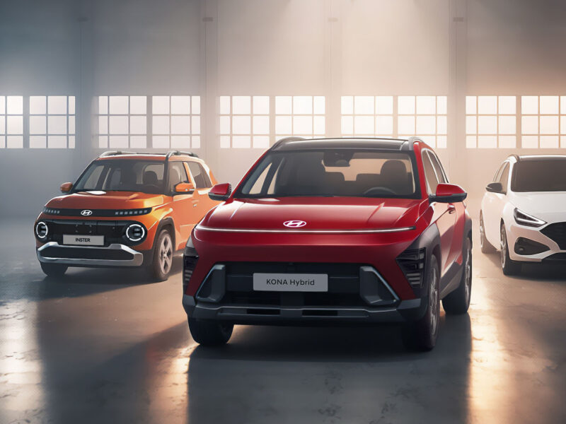 Erään Hyundai-autoja 5 vuoden takuu ja 0 % rahoitus