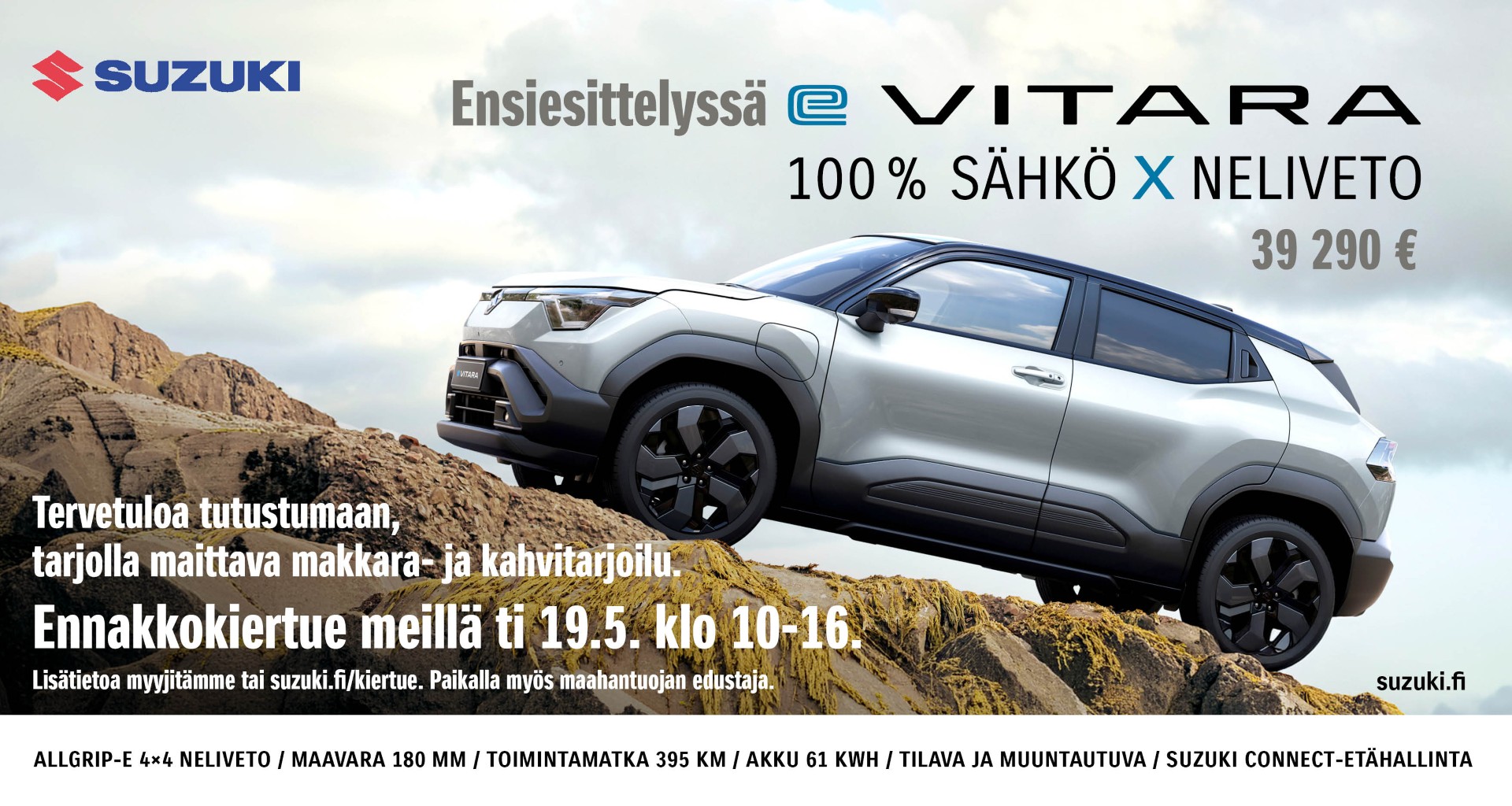 SUZUKI e VITARA -ennakkokiertue